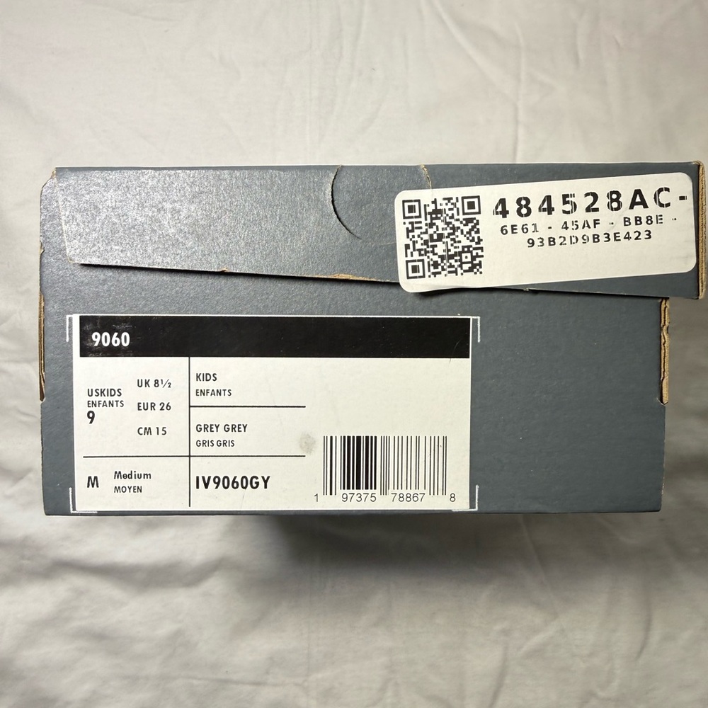 Kids Grey Sneakers
